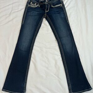Rock Revival Indigo Boot Cut Jeans “Sherry” Size 25 waist E8439B15R